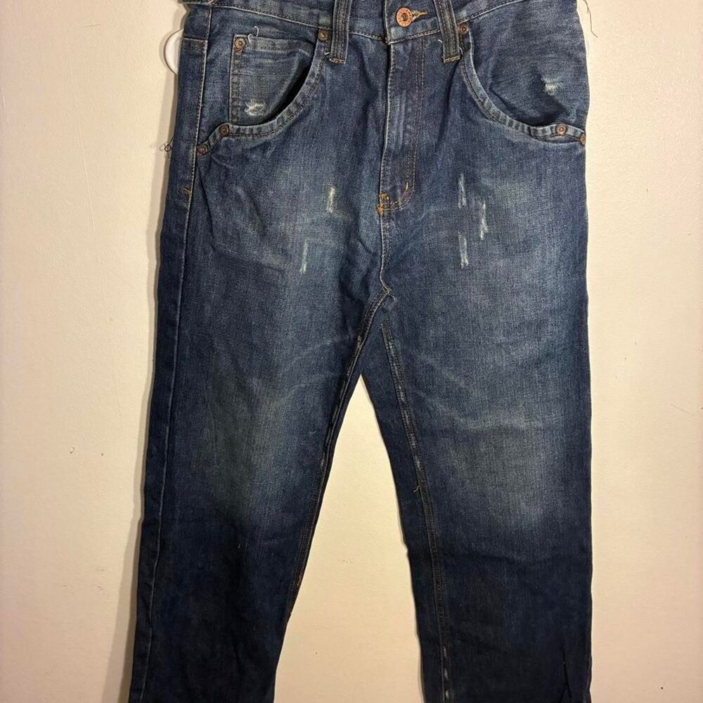 Unbranded Men's Blue and Navy Jeans